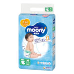 Moony Baby Diapers Medium. (6-11kg) (13-24lbs). 64 count